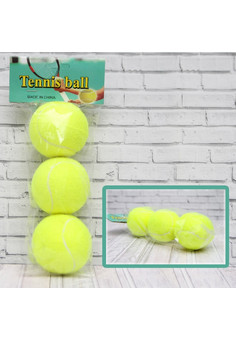 Набор мячиков для большого тенниса №878-78/3шт/пакет/20*7
