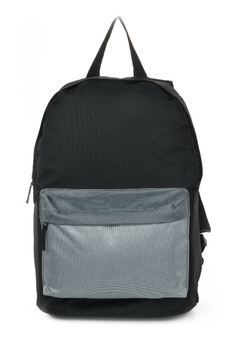 Рюкзак Creativiki STREET BASIC 16,8 л черно-серый 40х28х15 см мягкий 1 секц. молния универс.